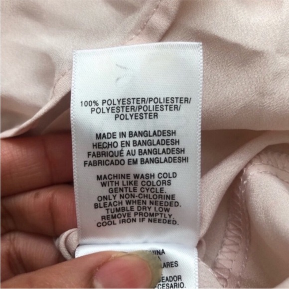 Jones New York Lace Up Blouse - Picture 6 of 6